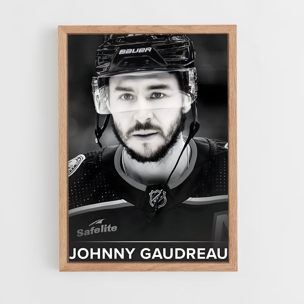 Poster Johnny de gaudreau – affiche Hockey sur glace (vue 4)